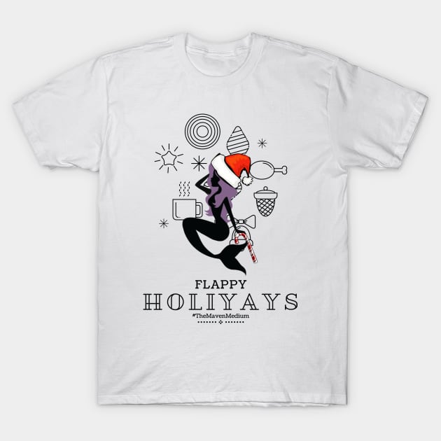 The Maven Medium- Flappy Holiyays T-Shirt by TheMavenMedium